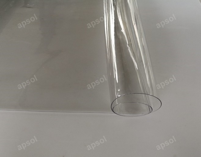 pvc transparent en rouleau