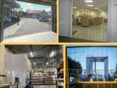 lanières pvc Transparent